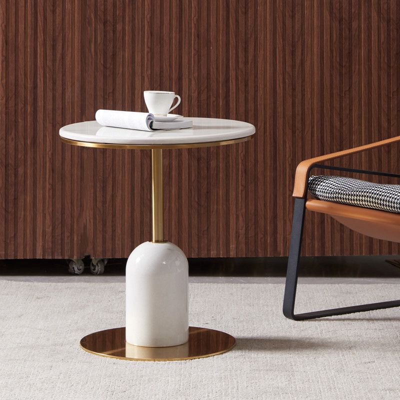 Gorgeous Square Steel Trestle End Table with no Wheel for Living Room Clearhalo 'Coffee & Accent Tables' 'End & Side Tables' 'end_side_table' 'end_side_tables' 'furn' 'furn_end_side_tables' 'Furniture' 'furniture_end_side_table' 'Living Room Furniture' 1200x1200_8d187428-5147-4a18-b392-10238eab6c21