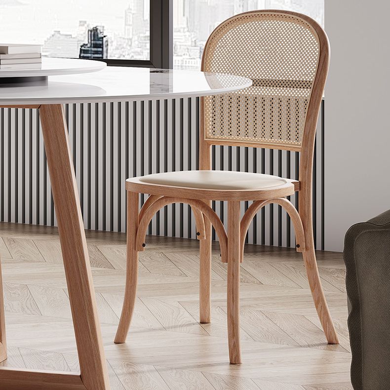 Tavolo da pranzo rotondo tavolo da pranzo top moderno in pietra con base in legno