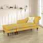 Living Room Upholstered Chaise Modern Style Rolled Arms Chaise Clearhalo 'Chairs & Seating' 'Chaise Lounge' 'chaise_lounge' 'furn' 'furn_chaise_lounge' 'Furniture' 'Living Room Furniture' 1200x1200_8d1bbc02-4d9a-4cfe-ad4a-99b1240d8bf6