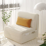 Pillow Back Convertible Sofa with Storage Glam Fabric Sofa Bed Clearhalo 'furn' 'furn_futons' 'Furniture' 'Futons & Daybeds' 'Futons' 'Living Room Furniture' 1200x1200_8d1f5278-e876-485a-8e84-b83c3025030c