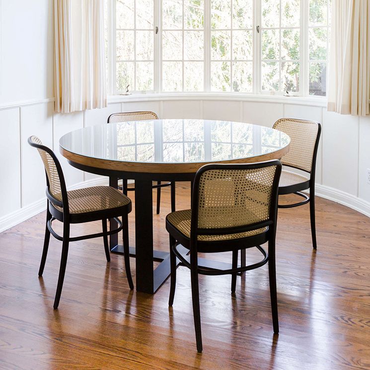 Contemporary Kitchen Opening Back Dining Side Chair Solid Wood Dining Side Chair Clearhalo ' kitchen&dining_furn' 'Dining Chairs' 'Dining Tables & Seating' 'dining_chair' 'furn' 'furn_dining_chair' 'Furniture' 'furniture_dining_chair' 'Kitchen & Dining Furniture' 'kitchen' 1200x1200_8d244a35-dc1e-41ee-a6ed-f369c3f16c6e