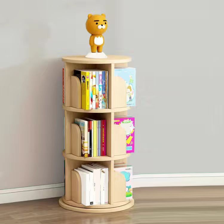 Scandinavian Style Bookshelf Closed Back Solid Wood Bookcase for Home Office Study Room Clearhalo 'Bookcases' 'furn' 'furn_bookcases' 'Furniture' 'furniture_bookcases' 'kitchen' 'kitchen_bookcases' 'Living Room Furniture' 'Office Furniture' 1200x1200_8d2457ae-ff59-4ae3-89ef-a6b193ec1f35