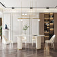 Glam Sintered Stone Dining Table Oval Shape Kitchen Dining Table with Double Pedestal Bases Clearhalo ' dining_table' 'Dining Tables & Seating' 'Dining Tables' 'furn' 'furn_dining_table' 'Furniture' 'furniture_dining_table' 'Kitchen & Dining Furniture' 'kitchen&dining_furn' 'kitchen' 'kitchen_dining_table' 1200x1200_8d290088-a96e-412b-a3ad-936d03f794ab