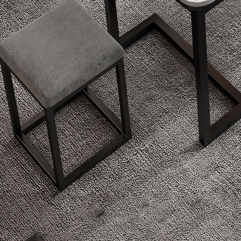 Sillas de comedor tapizadas grises sillas de brazo de metal windsor