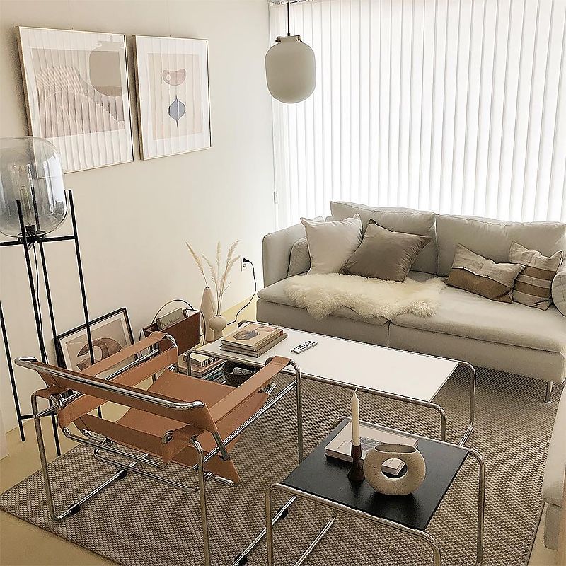 Modern Sled Wooden Coffee Table Rectangular Top Shape Cocktail Table Clearhalo 'Coffee & Accent Tables' 'Coffee Tables' 'coffee_tables' 'furn' 'furn_coffee_tables' 'Furniture' 'Living Room Furniture' 1200x1200_8d2f0995-cbea-4955-aaf2-47a2fa519acb