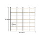 9.84"W Bookshelf Industrial Style Wall Mounted Bookcase for Home and Office