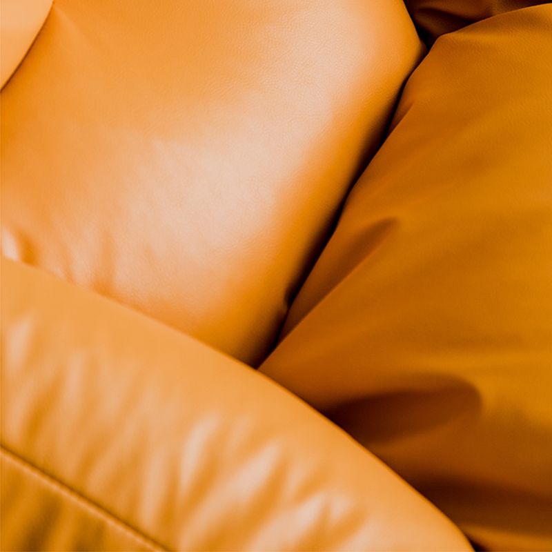 Faux lederen vat armstoel 33.46 "l x 24.40" w x 23.62 "h accent leunstoel