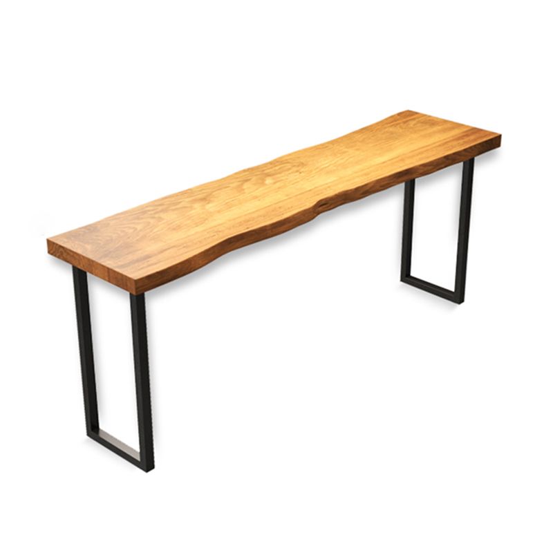 Modern 1/5 Pieces Bar Table Set Rectangle Wood Counter Table with High Stools for Balcony Clearhalo 'Bar Furniture' 'furn' 'furn_home_bar_bar_sets' 'Furniture' 'Home Bars & Bar Sets' 'home_bar_bar_sets' 'Kitchen & Dining Furniture' 1200x1200_8d369b65-cb1d-4f9d-89da-8bdb38ff7e72