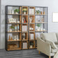 Modern Metal and Wooden Book Shelf Open Study Room Bookcase with Shelves Clearhalo 'Bookcases' 'furn' 'furn_bookcases' 'Furniture' 'Office Furniture' 1200x1200_8d371fa0-e18a-4cc0-b638-aa5db3fa44ef
