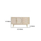 White Pine Solid Wood Sideboard Modern Credenza with Drawers and Storage