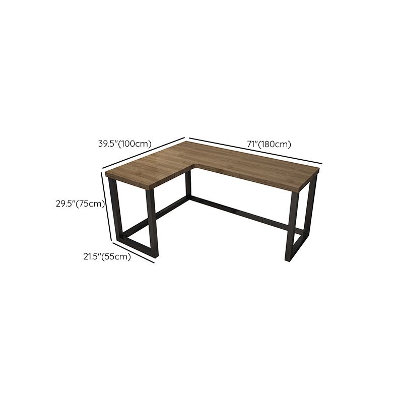 L-Shape Bedroom Working Desk Modern Solid Wood Writing Table Clearhalo 'furn' 'furn_office_desk' 'Furniture' 'Office Desks' 'Office Furniture' 'office_desk' 1200x1200_8d37e6d0-1df4-45da-89c5-feb21381126a