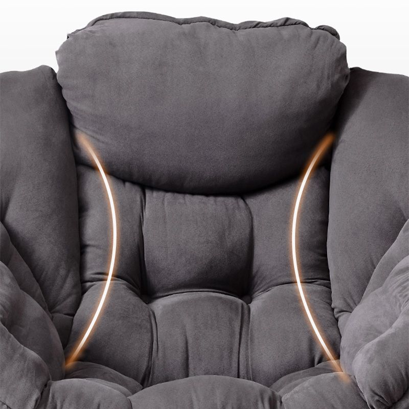 31.49" L x 25.19" W x 35.43" H Accent Armchair Flared Arms Chair for Living Room Clearhalo 'Accent Chairs' 'accent_chairs' 'Chairs & Seating' 'furn' 'furn_accent_chairs' 'Furniture' 'Living Room Furniture' 1200x1200_8d37edb4-ab2b-4987-bc9a-17a92f3acc22