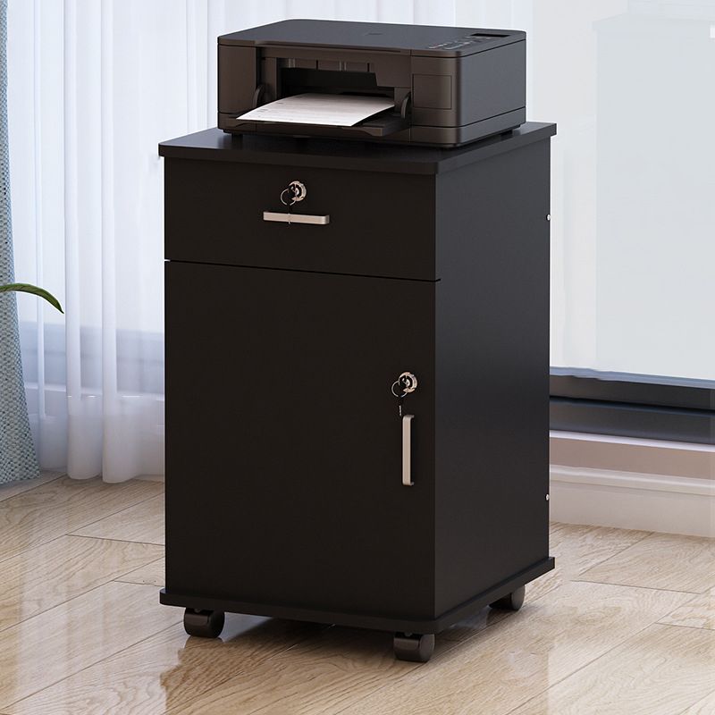 Cajones clásicos Cajones de bloqueo de madera sólida Archivo de bloqueo