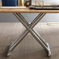 Simplicity Style Dining Site Table Rectangle Wood Folding Furniture Clearhalo 'Dining Tables & Seating' 'Dining Tables' 'dining_table' 'furn' 'furn_dining_table' 'Furniture' 'Kitchen & Dining Furniture' 1200x1200_8d3c721d-e515-4a6f-a0be-2664ae5e9b40