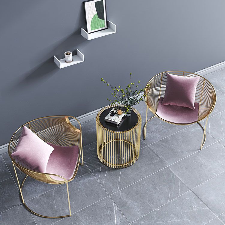 Dining Room Chairs Scandinavian Style Luxury Open Back Side Chair