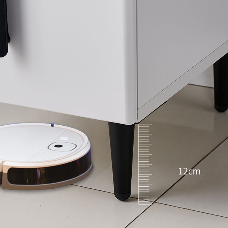 Steinakzentisch Nachttisch zeitgenössischer Nachttisch mit 2 Schubladen