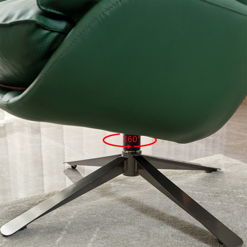 Contemporary Solid Color Arm Chair 4-Star Base Flared Arms Chair Clearhalo 'Accent Chairs' 'accent_chairs' 'Chairs & Seating' 'furn' 'furn_accent_chairs' 'Furniture' 'Living Room Furniture' 1200x1200_8d40704b-abf5-449b-904e-83a51347f628