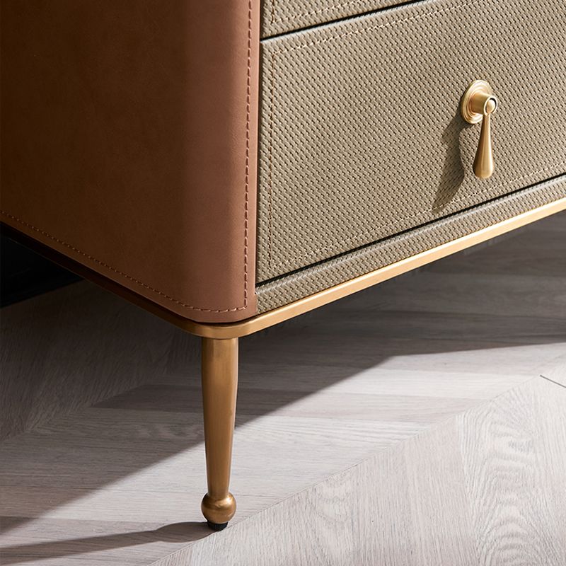 Comportadora vertical glamorosa 3/4/5 cajones tocador de almacenamiento para dormitorio