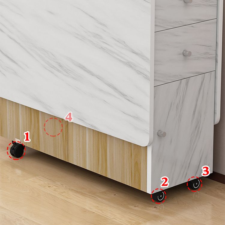 Manufactured Wood Mid-Century Modern Table Rectangle Wood Top Table with Drop Leaf Clearhalo ' dining_table' 'Dining Tables & Seating' 'Dining Tables' 'furn' 'furn_dining_table' 'Furniture' 'furniture_dining_table' 'Kitchen & Dining Furniture' 'kitchen&dining_furn' 'kitchen' 'kitchen_dining_table' 1200x1200_8d4440f3-0867-44cd-81a4-572e03619d21