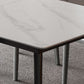 Rectangle Extendable Dining Table Modern Stone Top Dining Table Clearhalo 'Dining Tables & Seating' 'Dining Tables' 'dining_table' 'furn' 'furn_dining_table' 'Furniture' 'Kitchen & Dining Furniture' 1200x1200_8d46593e-f1c6-4ad2-bf26-68edca2f7c5d