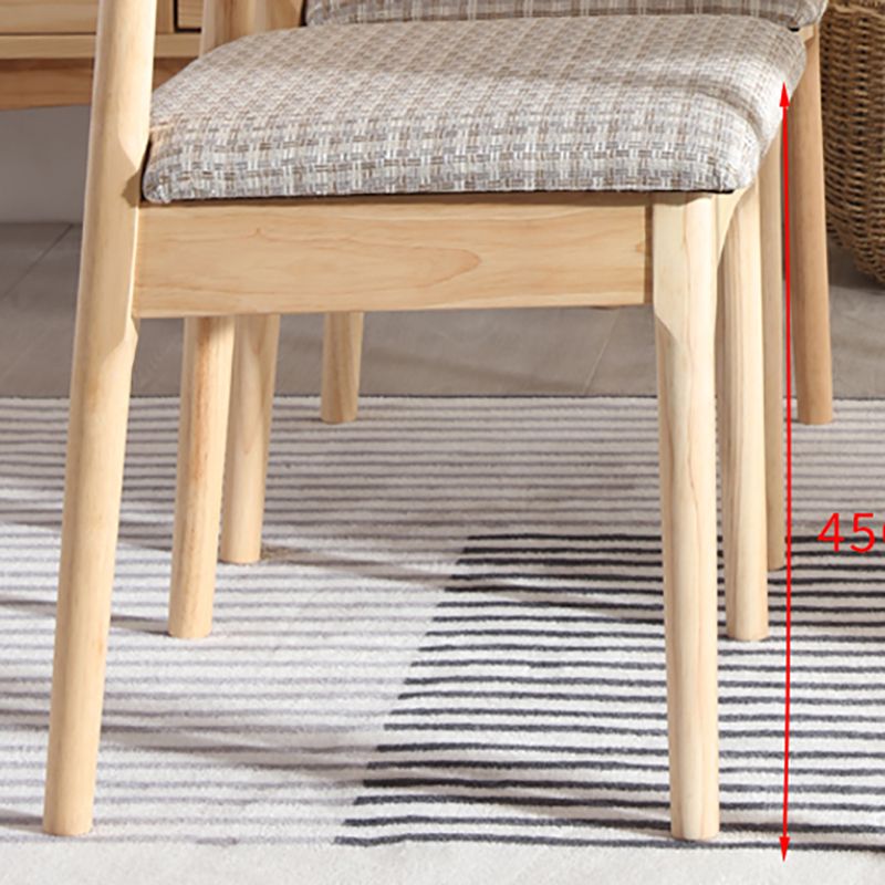 Contemporary Style Dining Wooden Chairs Kitchen Open Back Arm Dining Chairs Clearhalo ' kitchen&dining_furn' 'Dining Chairs' 'Dining Tables & Seating' 'dining_chair' 'furn' 'furn_dining_chair' 'Furniture' 'furniture_dining_chair' 'Kitchen & Dining Furniture' 'kitchen' 1200x1200_8d467527-b803-4af5-bf17-b0cf59666422