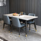 Rectangle 4 Legs Home Furniture Stone Dining Room Collection for Dining Room Clearhalo ' dining_table' 'Dining Tables & Seating' 'Dining Tables' 'furn' 'furn_dining_table' 'Furniture' 'furniture_dining_table' 'Kitchen & Dining Furniture' 'kitchen&dining_furn' 'kitchen' 'kitchen_dining_table' 1200x1200_8d47e943-0b8a-4ee2-a203-41bf5b7fb848