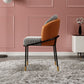 Glam Style Metal Dining Room Chairs Armless Linen Fabric Dining Chair for Home Use Clearhalo ' kitchen&dining_furn' 'Dining Chairs' 'Dining Tables & Seating' 'dining_chair' 'furn' 'furn_dining_chair' 'Furniture' 'furniture_dining_chair' 'Kitchen & Dining Furniture' 'kitchen' 1200x1200_8d48ff41-a458-4538-b127-cc3b39a5809f