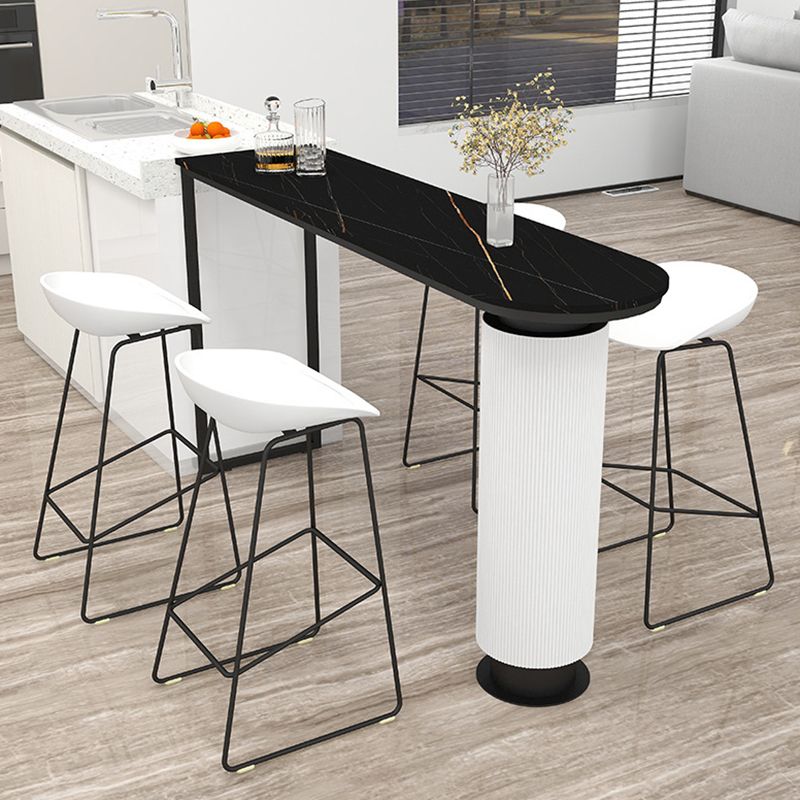 Specialty Bar Table Bar Height Contemporary Pub Table for Indoor Clearhalo 'Bar Furniture' 'Bar Tables' 'bar_tables' 'furn' 'furn_bar_tables' 'Furniture' 'Kitchen & Dining Furniture' 1200x1200_8d498677-db68-4324-b3bd-1b7800164c2d