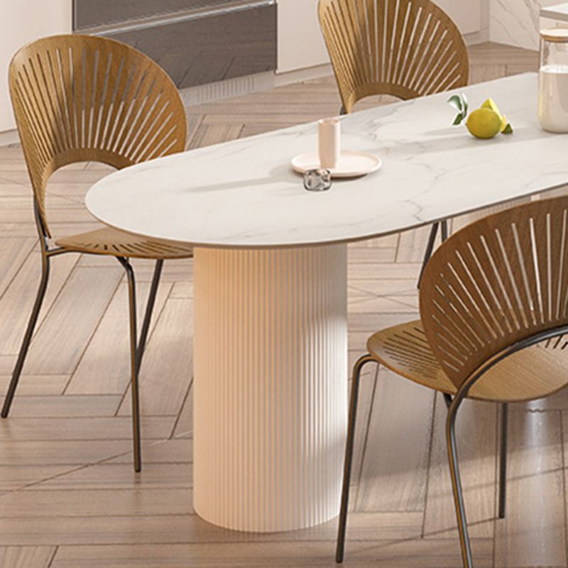 2/4/5 PCS Stein 3 Beine Standardhöhe Esseet -Tisch mit Stuhl