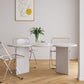 Free Form Solid Wood Dining Table Double Pedestal Furniture in Matte Finish Clearhalo 'Dining Tables & Seating' 'Dining Tables' 'dining_table' 'furn' 'furn_dining_table' 'Furniture' 'furniture_dining_table' 'Kitchen & Dining Furniture' 'kitchen' 'kitchen_dining_table' 1200x1200_8d4ab5f8-ff3a-4fee-8105-fb8bd028732c