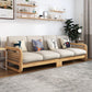 Rustic Wooden Frame Sofa Square Arm Couch with Pillow Back in Natural/Walunt Finish Clearhalo 'furn' 'furn_sofas' 'Furniture' 'furniture_sofas' 'Living Room Furniture' 'Sofa' 'sofas' 1200x1200_8d4bcff9-7659-45b5-9c72-a641bd0aee92