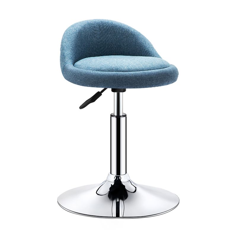 Modern Rotatable Adjustable Counter Stool Steel Cashier Bar Stool with Cushion and Pedal Clearhalo 'Bar Furniture' 'Bar Stools' 'bar_stools' 'furn' 'furn_bar_stools' 'furniture_bar_stools' 'Kitchen & Dining Furniture' 'kitchen&dining_furn' 'kitchen' 'kitchen_furn' Furniture' 1200x1200_8d4c7653-107c-449b-8726-ddac5ea8f12e