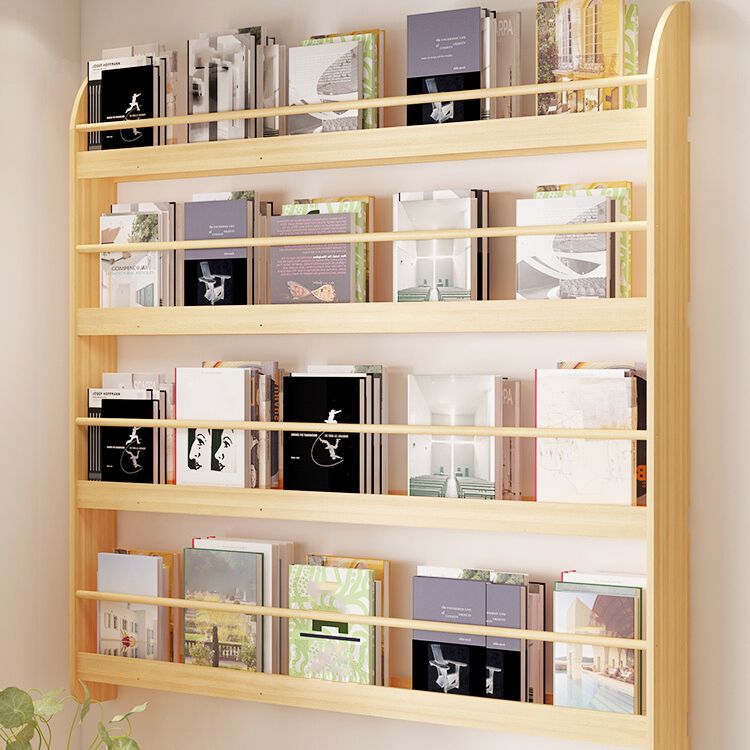 Contemporary Wall Unit Bookshelf Solid and Manufactured Wood Bookshelf Clearhalo 'Bookcases' 'furn' 'furn_bookcases' 'Furniture' 'furniture_bookcases' 'kitchen' 'kitchen_bookcases' 'Living Room Furniture' 'Office Furniture' 1200x1200_8d4db10c-01f2-4010-95e3-fe072323288a