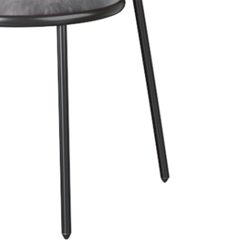 Glam Style Kitchen Metal Dining Chair Open Back Dining Armless Side Chairs Clearhalo ' kitchen&dining_furn' 'Dining Chairs' 'Dining Tables & Seating' 'dining_chair' 'furn' 'furn_dining_chair' 'Furniture' 'furniture_dining_chair' 'Kitchen & Dining Furniture' 'kitchen' 1200x1200_8d4dc6b1-fae6-4d81-b068-4c05614fb9e4