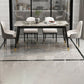 Modern 1/2/5/7 Pieces Grey Dining Set Sintered Stone Dining Table with Leather Chairs Clearhalo 'Dining Room Sets' 'Dining Tables & Seating' 'dining_room_set' 'furn' 'furn_dining_room_set' 'Furniture' 'furniture_dining_room_set' 'Kitchen & Dining Furniture' 'kitchen&dining_furn' 'kitchen' 1200x1200_8d4de2d2-e76a-469e-ac4b-dcbba3bfa5d6