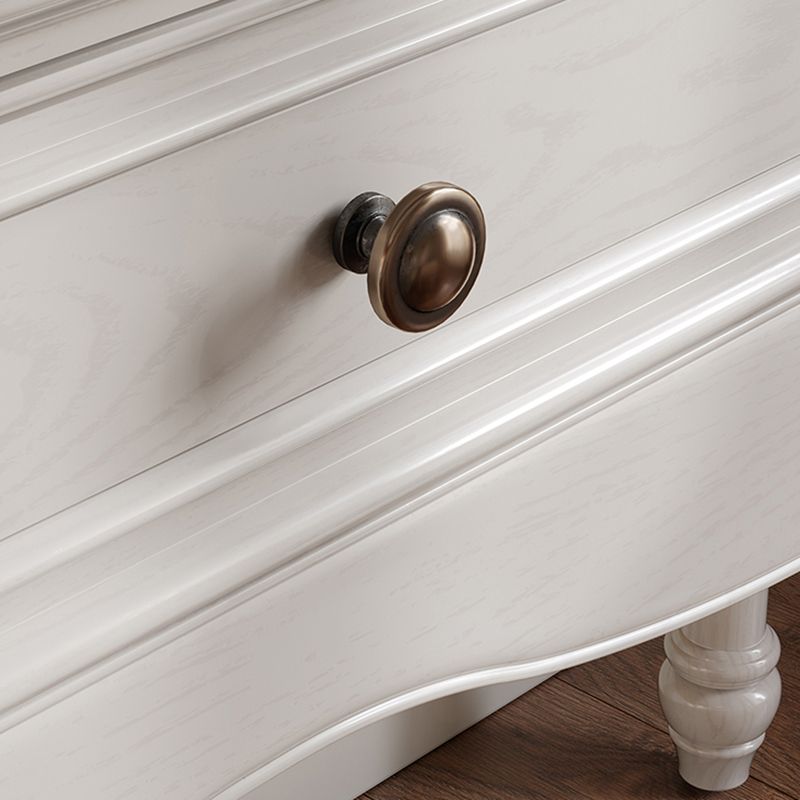 French Country Make-up Vanity Wooden Dressing Table with Drawer Clearhalo 'Bedroom Furniture' 'furn' 'furn_makeup_vanities' 'Furniture' 'Makeup Vanities' 'makeup_vanities' 1200x1200_8d4ec230-ae93-4666-a847-70fdf06dd380