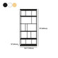 Metal Industrial Etagere Bookshelf Iron Open Vertical Bookshelf for Office Clearhalo 'Bookcases' 'furn' 'furn_bookcases' 'Furniture' 'furniture_bookcases' 'kitchen' 'kitchen_bookcases' 'Living Room Furniture' 'Office Furniture' 1200x1200_8d4f5061-61f1-4e61-84a8-c6bbbbc53321