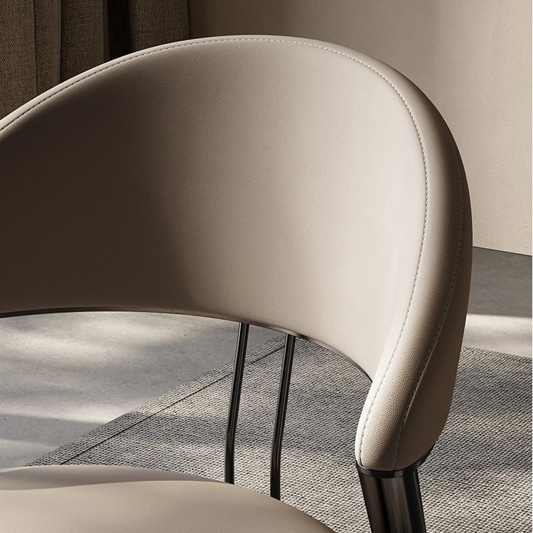 Contemporary Dining Chair Kitchen Open Back Dining Side Chair Clearhalo 'Dining Chairs' 'Dining Tables & Seating' 'dining_chair' 'furn' 'furn_dining_chair' 'Furniture' 'Kitchen & Dining Furniture' 1200x1200_8d5177f2-6def-4195-a4d7-f902a2d97142