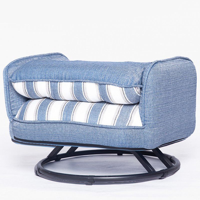 Linen Blend Sewn Pillow Back Chair for Apartment 21.65" Long Clearhalo 'Accent Chairs' 'accent_chairs' 'Chairs & Seating' 'furn' 'furn_accent_chairs' 'Furniture' 'Living Room Furniture' 1200x1200_8d51aef2-3978-40c3-afde-d05b8a2c4c90