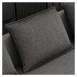 Contemporary Removable Loose Back Cushions Sofa with Reversible Chaise Clearhalo 'Furniture' 'furniture_sectionals' 'kitchen' 'kitchen_sectionals' 'Living Room Furniture' 'Sectionals' 1200x1200_8d57cb1d-537d-47e6-9907-11016dca5f70