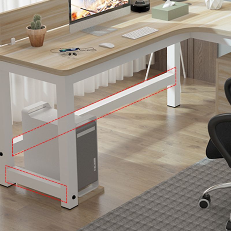 Bureau de bureau industriel Fabriqué en bois en L 29,25 pouces H bureau d'écriture