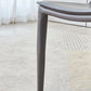 Metal Modern Indoor Side Chair Solid Back Dining Chair with 4Legs