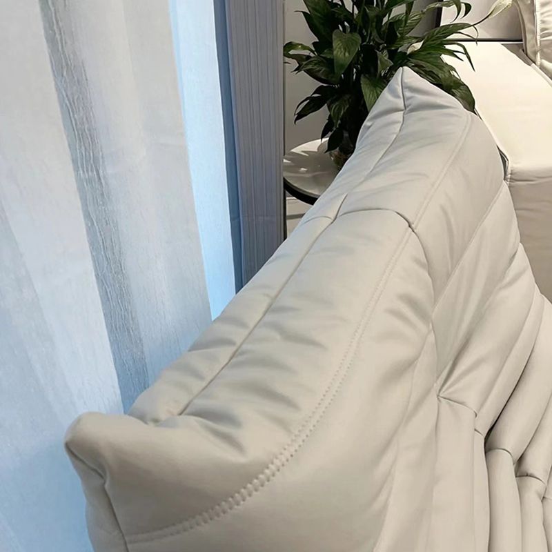 Modern Style No Armrest Cushioned Back with Soft Cushion Filled Parsons Chair