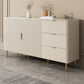 Glam Style Buffet Stand Stone Credenza with Cabinets and Drawers Clearhalo 'buffet_sideboard' 'Buffets & Sideboards' 'furn' 'furn_buffet_sideboard' 'Furniture' 'Kitchen & Dining Furniture' 1200x1200_8d5d1f76-b75a-42c1-badc-8937aac9e55b