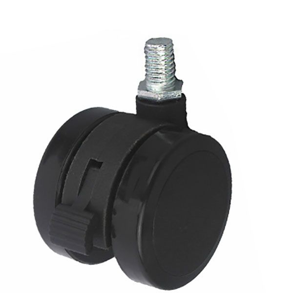 Tavolo laterale superiore in vetro quadrato 23,6 "TASK BASE TRESTOLE ALLA ACCIAIO con scaffale