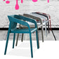 Modern Stackable Chairs Dining Arm Chair with Plastic Legs for Kitchen Clearhalo ' kitchen&dining_furn' 'Dining Chairs' 'Dining Tables & Seating' 'dining_chair' 'furn' 'furn_dining_chair' 'Furniture' 'furniture_dining_chair' 'Kitchen & Dining Furniture' 'kitchen' 1200x1200_8d5e9340-0ddc-4c8b-b5b2-6716750b9a43