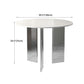 Modern 1/3 Pieces Dining Set Round Stone Dining Table for Dining Room Clearhalo 'Dining Room Sets' 'Dining Tables & Seating' 'dining_room_set' 'furn' 'furn_dining_room_set' 'Furniture' 'furniture_dining_room_set' 'Kitchen & Dining Furniture' 1200x1200_8d5ee5ee-afb2-4bea-9839-7f5716a0b319