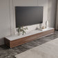 Console multimediale per TV contemporanea in legno Porta TV marrone con cassetti