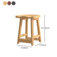 Solid Wood Modern Bar Stool Saddle Seat Backless Indoor Stool with Wood Legs Clearhalo 'Bar Furniture' 'Bar Stools' 'bar_stools' 'furn' 'furn_bar_stools' 'furniture_bar_stools' 'Kitchen & Dining Furniture' 'kitchen&dining_furn' 'kitchen' 'kitchen_furn' Furniture' 1200x1200_8d625c2d-cdaa-439d-bd16-3182a3888512