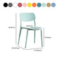 Scandinavian Plastic Side Chair Dining Kitchen Room Open Back Chair Clearhalo 'Dining Chairs' 'Dining Tables & Seating' 'dining_chair' 'furn' 'furn_dining_chair' 'Furniture' 'furniture_dining_chair' 'Kitchen & Dining Furniture' 1200x1200_8d65c4ae-0d7e-453f-958d-542fb16518e5